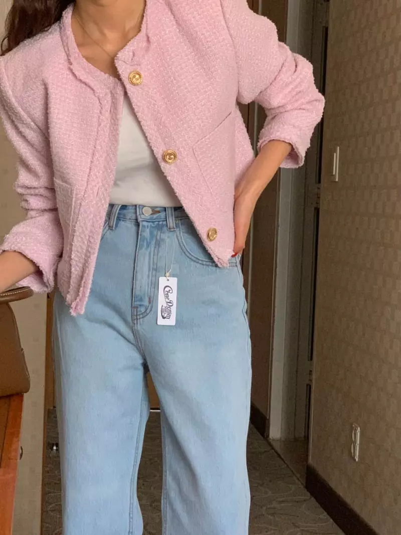 February - Korean Women Fashion - #vintagekidsstyle - Popcorn Jacket - 4