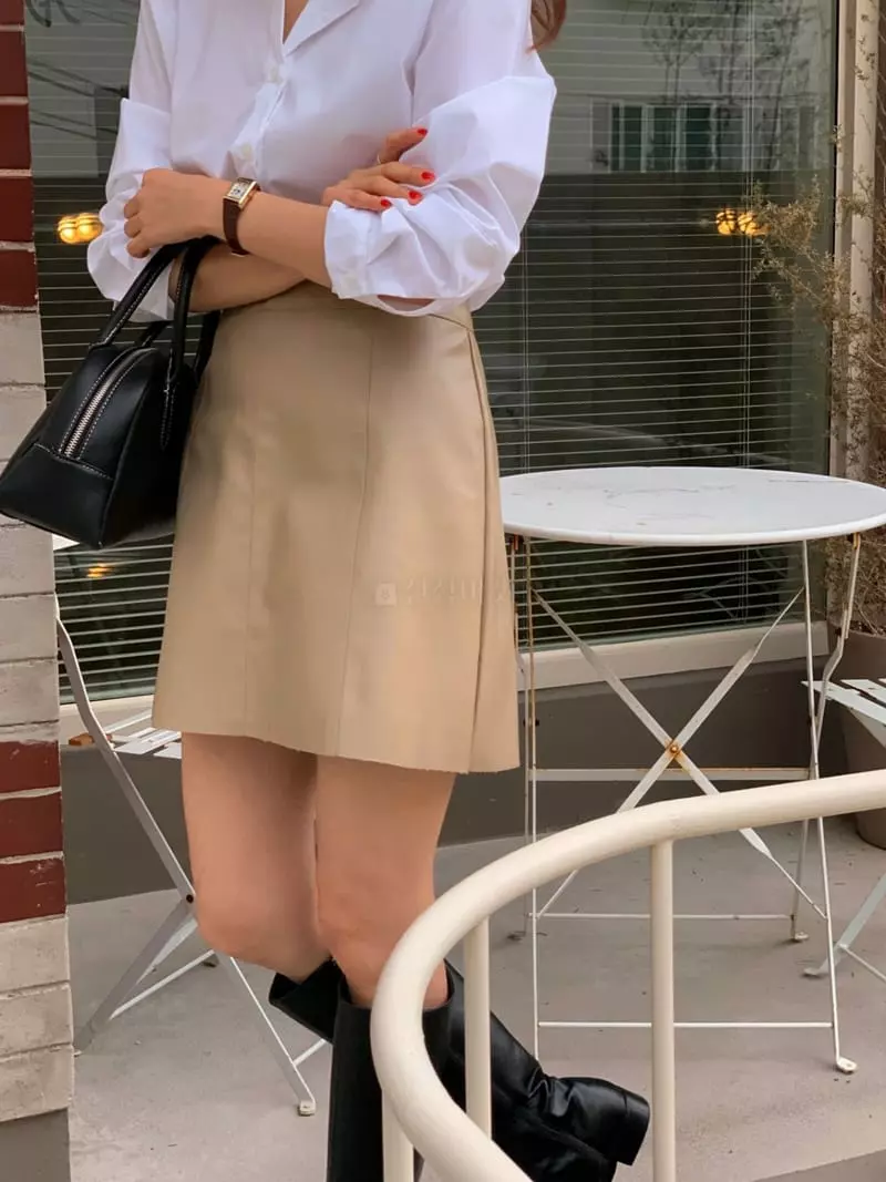 February - Korean Women Fashion - #restrostyle - Jelly Skirt - 4