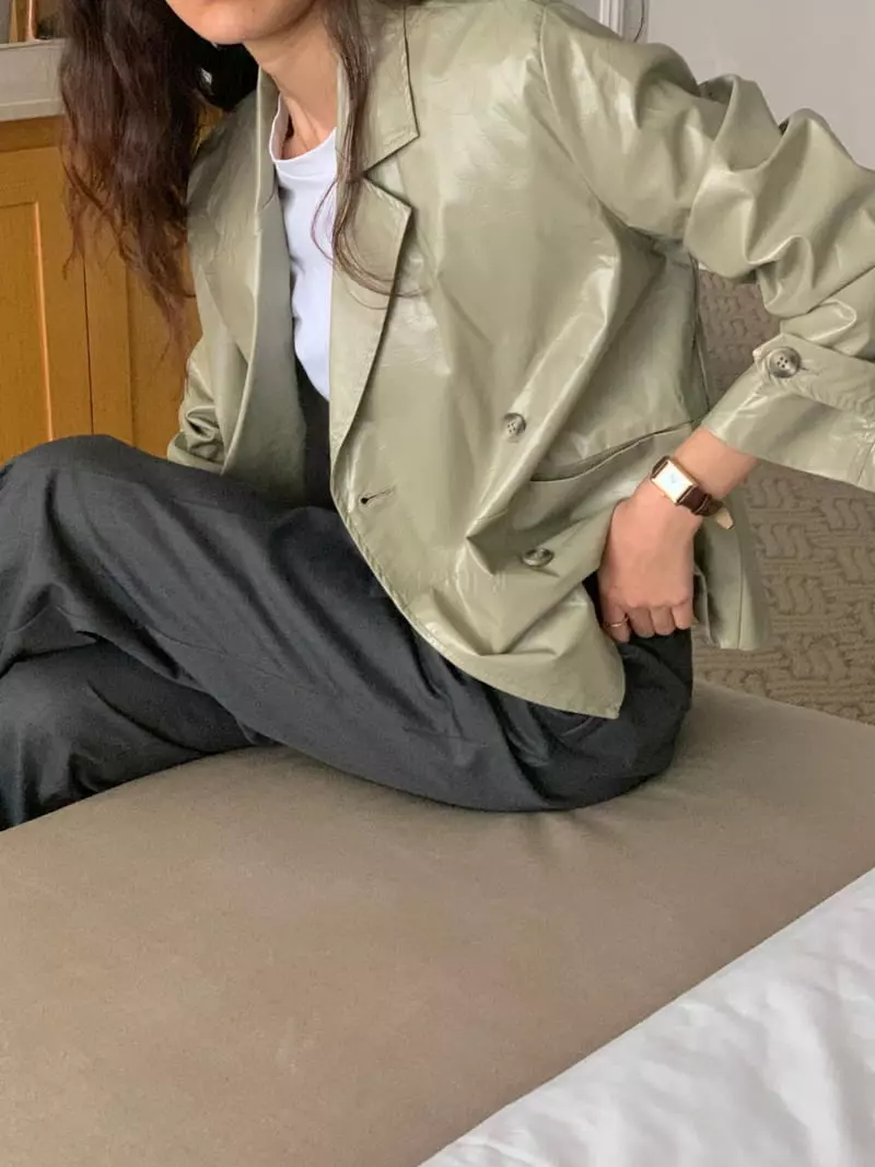 February - Korean Women Fashion - #womensfashion - Double Jacket - 6