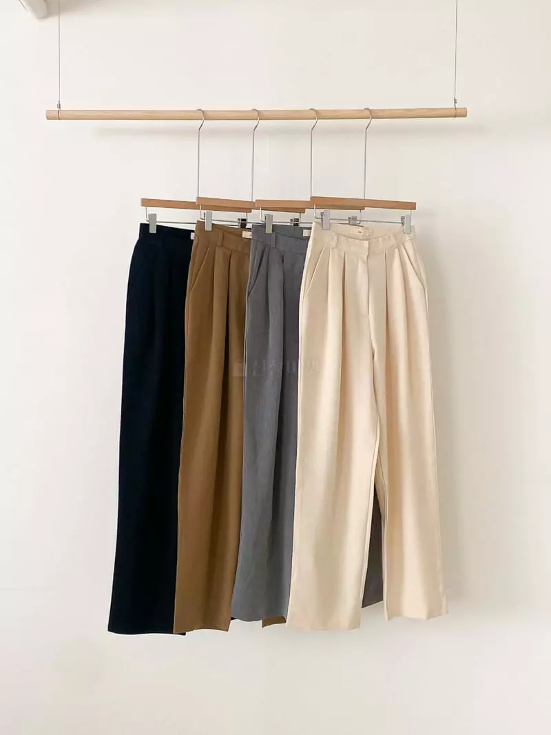 February - Korean Women Fashion - #momslook - Tree Pants - 4