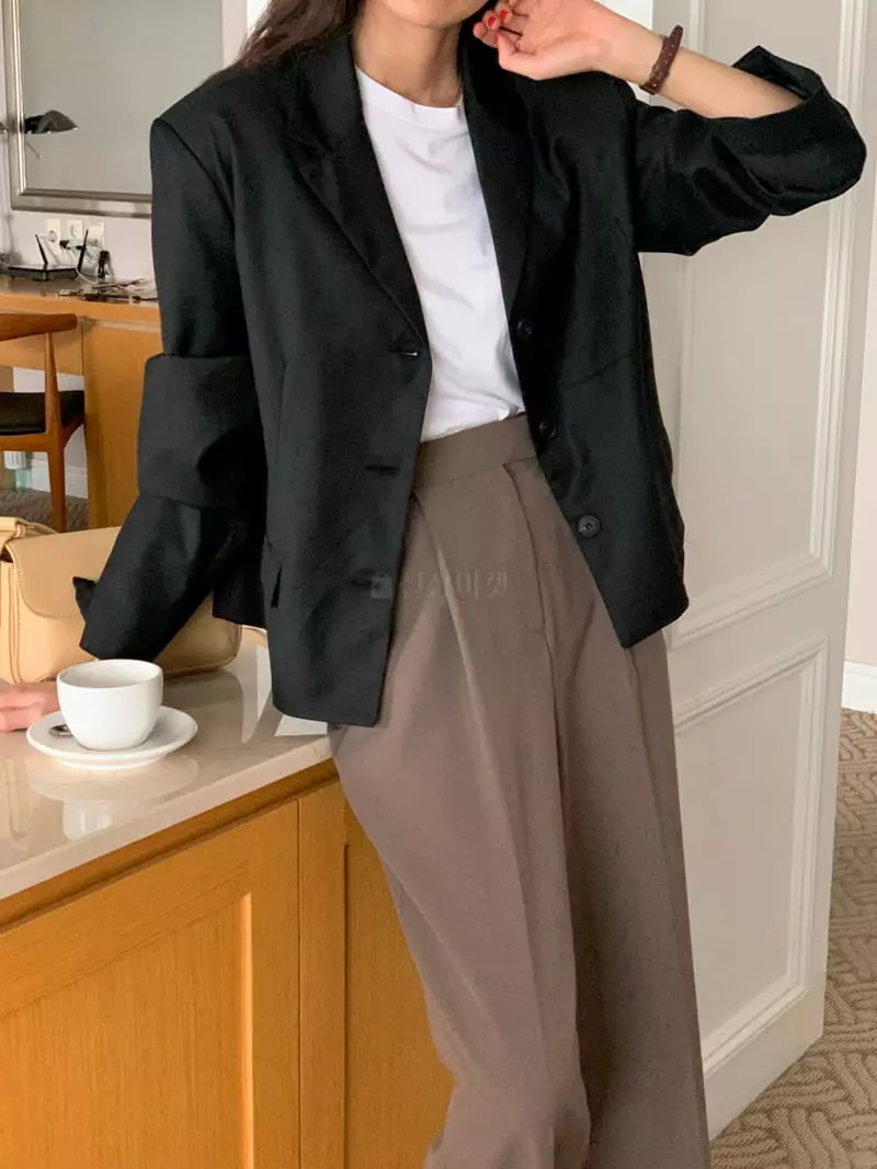 February - Korean Women Fashion - #womensfashion - Swing Jacket - 10