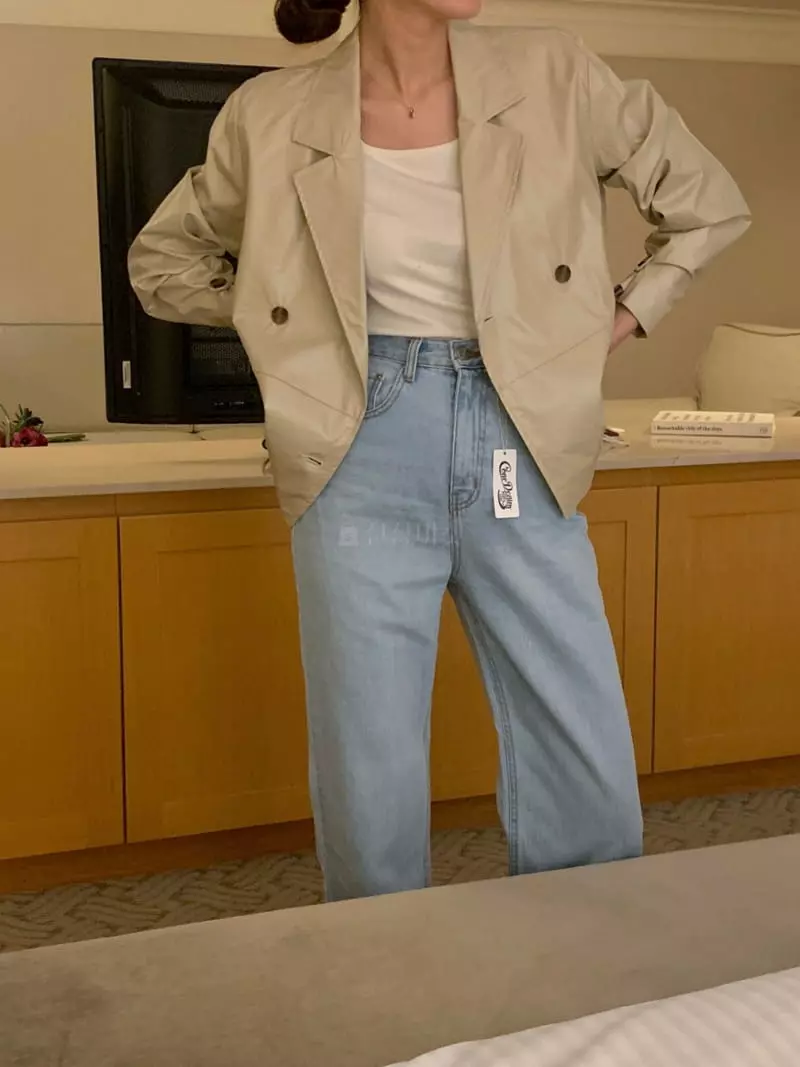 February - Korean Women Fashion - #womensfashion - Double Jacket - 12