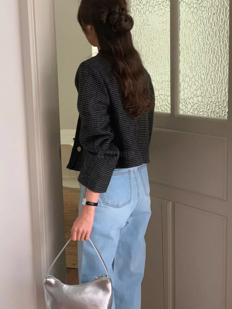 February - Korean Women Fashion - #womensfashion - Nine Twid Jacket - 7