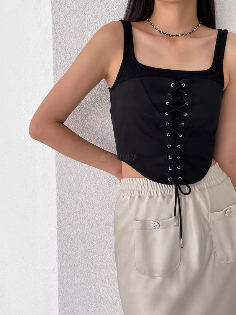 Feffer - Korean Women Fashion - #momslook - Burning Top - 2