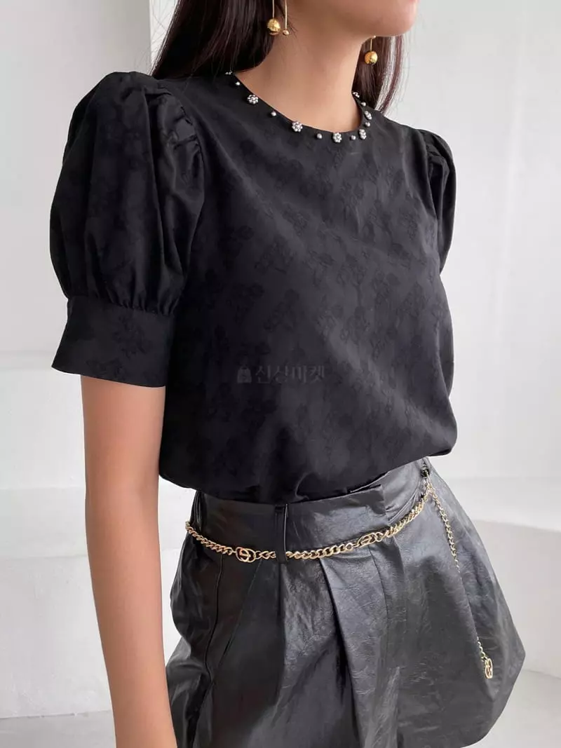 Feffer - Korean Women Fashion - #momslook - No U Blouse - 2