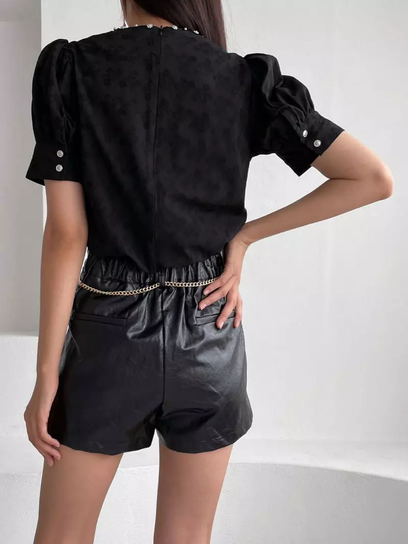 Feffer - Korean Women Fashion - #momslook - No U Blouse - 3