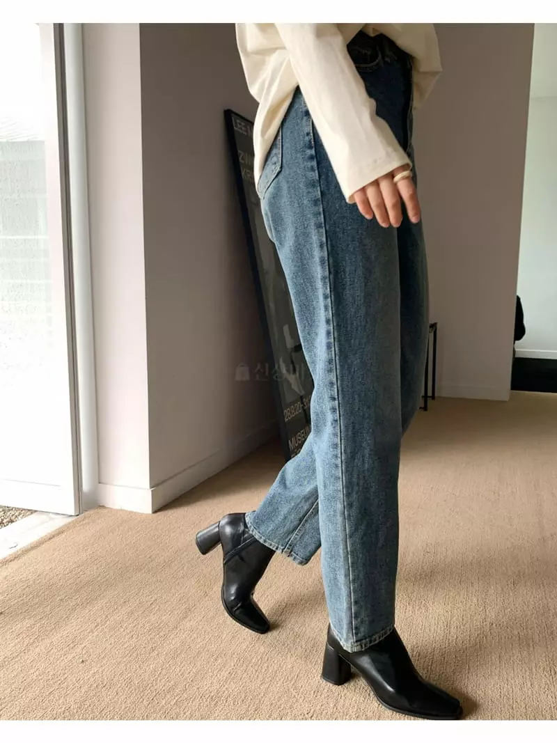 Ff - Korean Women Fashion - #momslook - Ov Jeans - 8