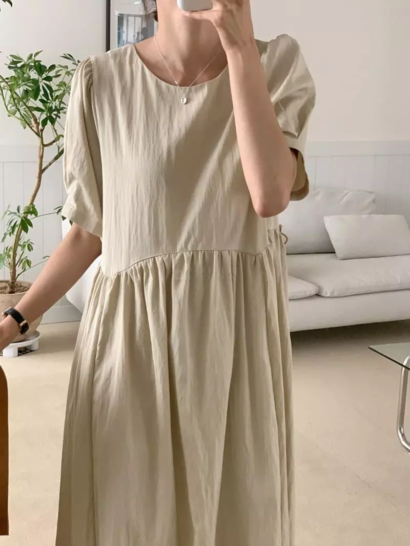 Ff - Korean Women Fashion - #momslook - Amel Loose One-piece - 3
