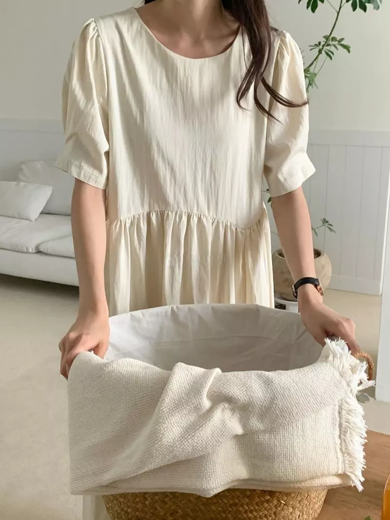 Ff - Korean Women Fashion - #momslook - Amel Loose One-piece - 7