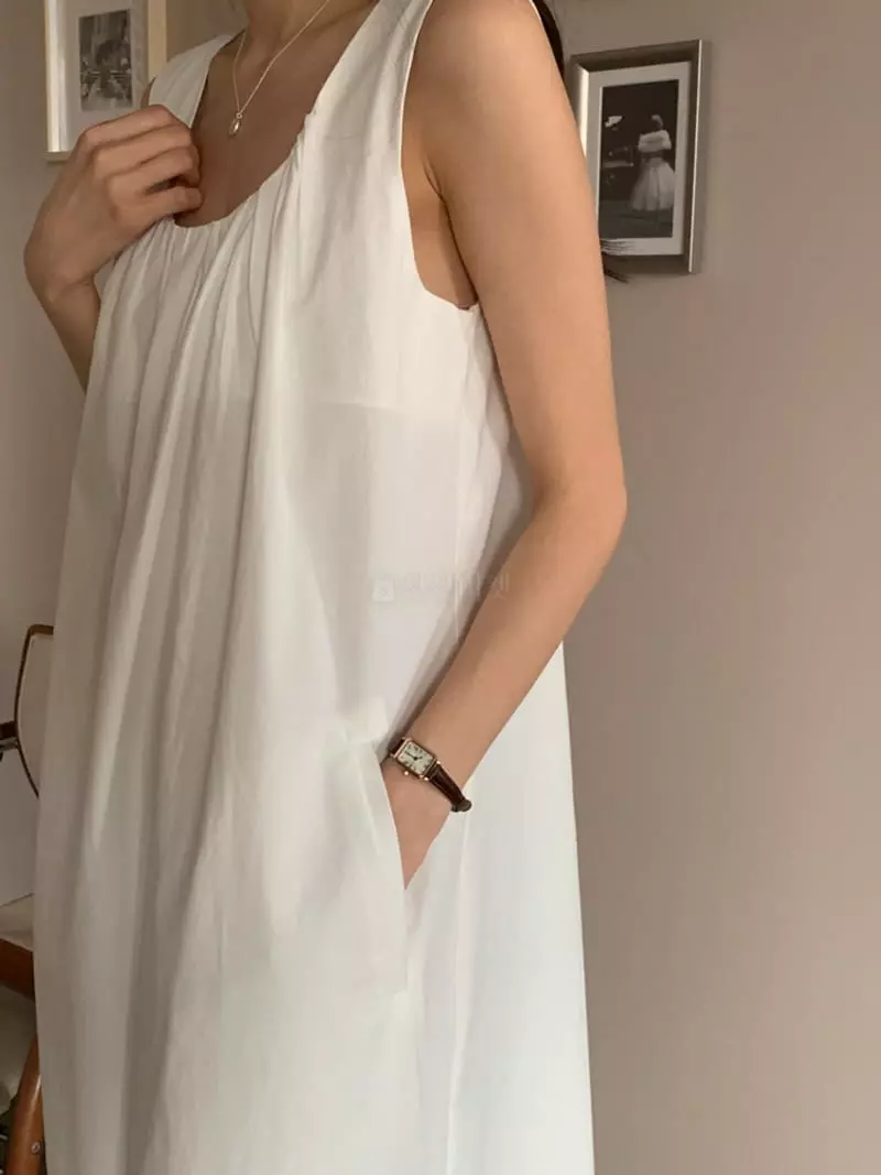 Ff - Korean Women Fashion - #momslook - Sure Linen One-piece - 11