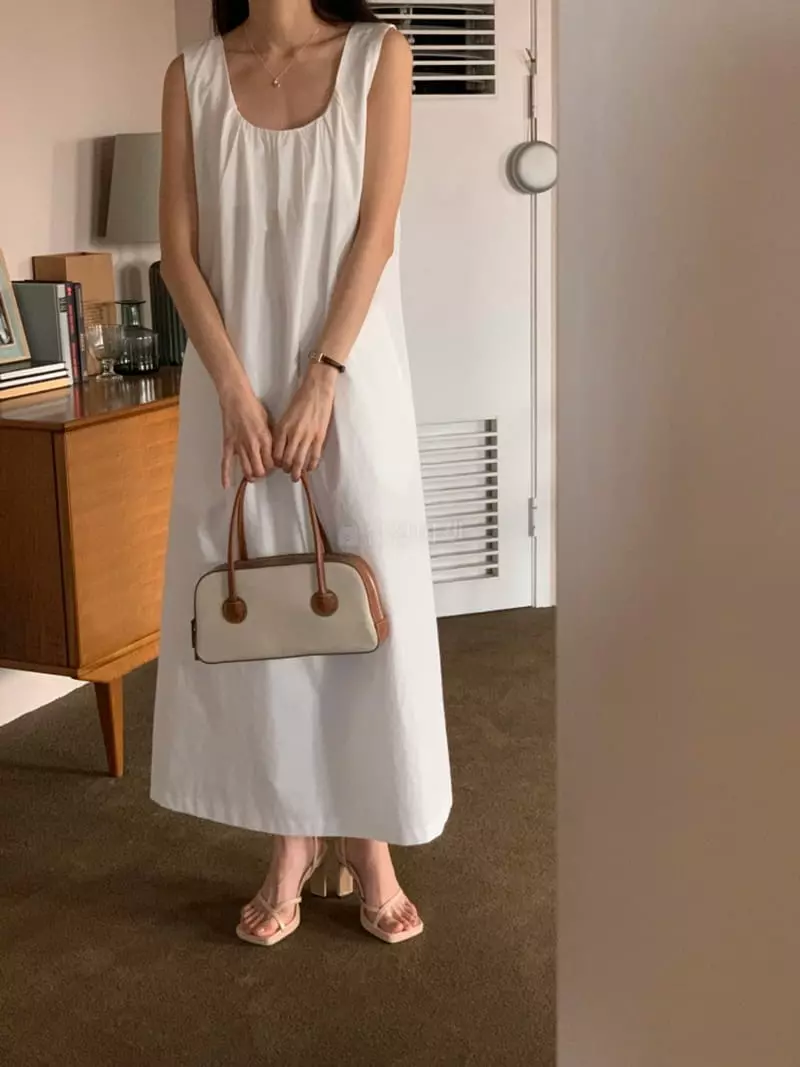 Ff - Korean Women Fashion - #momslook - Sure Linen One-piece - 3