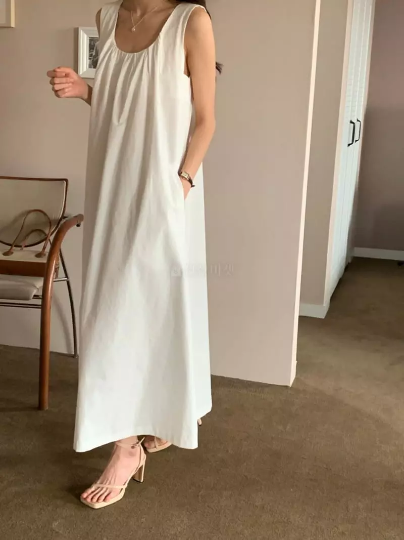 Ff - Korean Women Fashion - #momslook - Sure Linen One-piece - 7