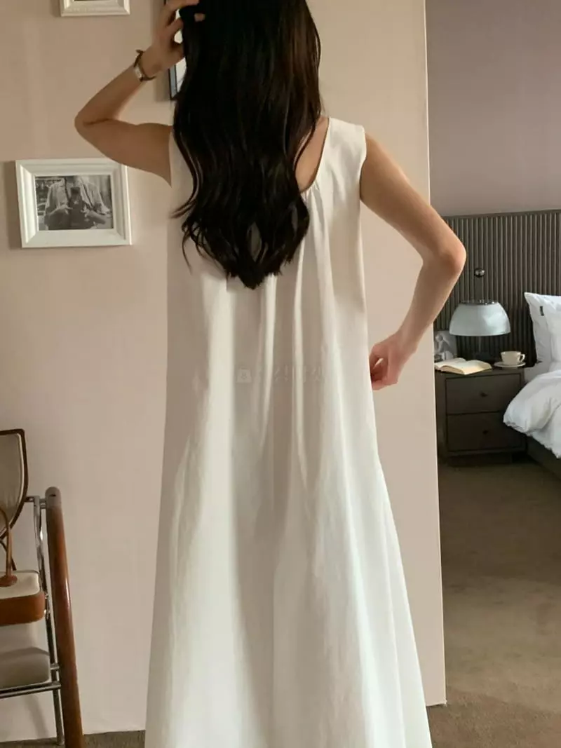 Ff - Korean Women Fashion - #momslook - Sure Linen One-piece - 9