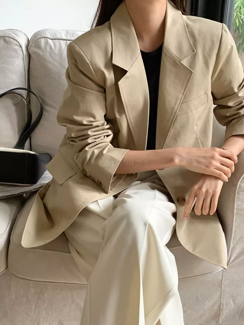Ff - Korean Women Fashion - #momslook - Bow Jacket - 12