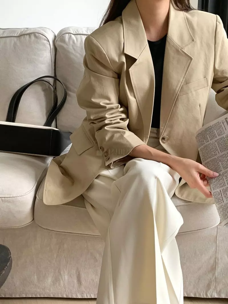 Ff - Korean Women Fashion - #momslook - Bow Jacket - 6