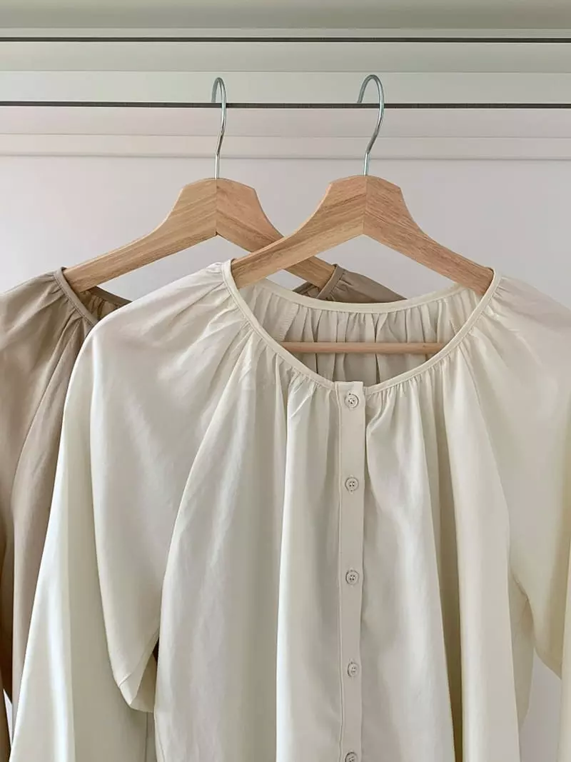 Ff - Korean Women Fashion - #momslook - More Puff Blouse - 2