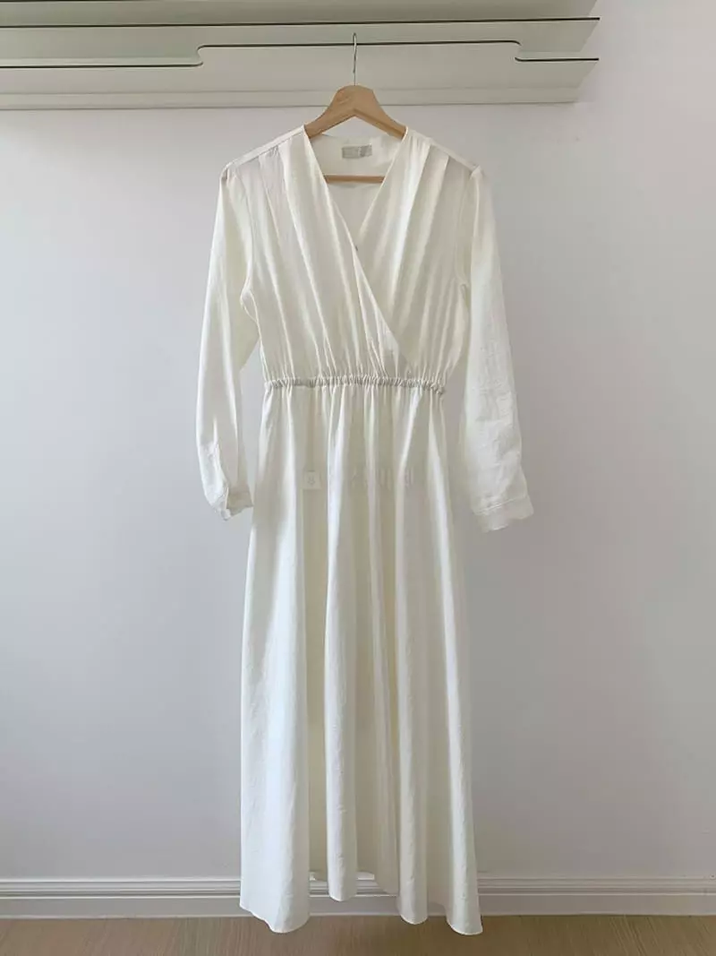 Ff - Korean Women Fashion - #momslook - Maco Wrap One-piece - 3