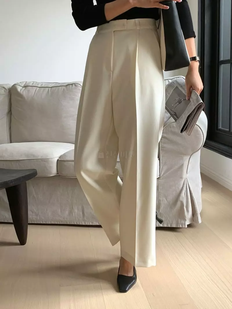 Ff - Korean Women Fashion - #restrostyle - Classic Pants - 3