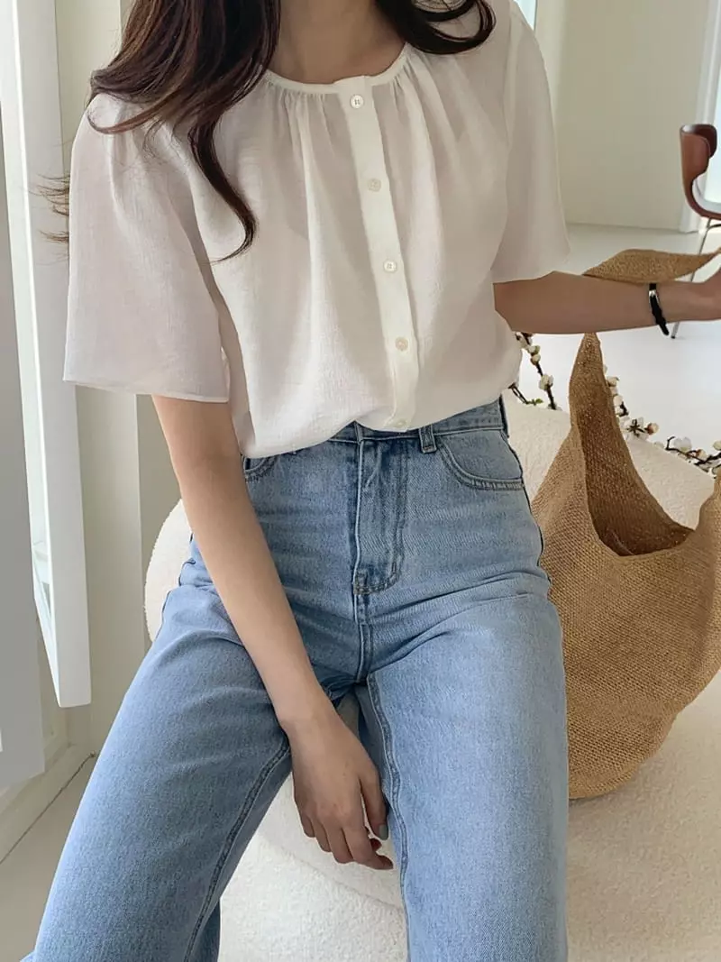 Ff - Korean Women Fashion - #romanticstyle - Day Blouse - 7