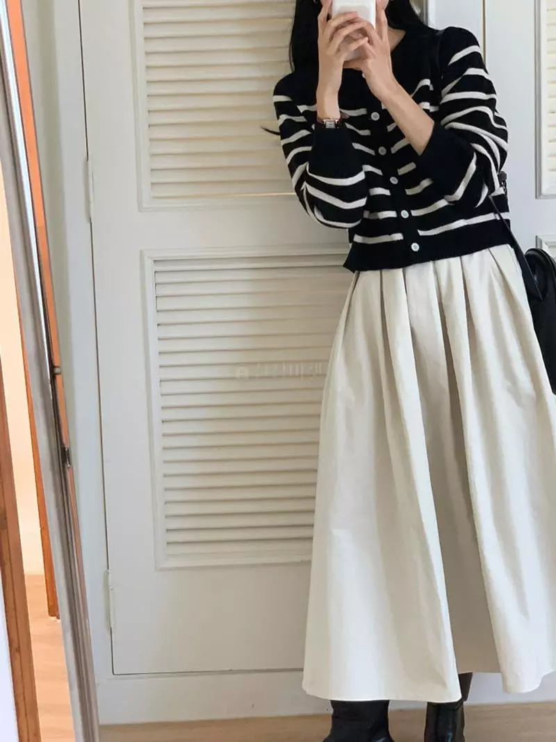 Ff - Korean Women Fashion - #vintageinspired - Melo Pleats Skirt - 7