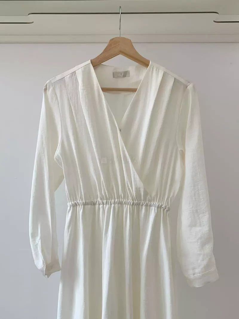 Ff - Korean Women Fashion - #vintageinspired - Maco Wrap One-piece - 5