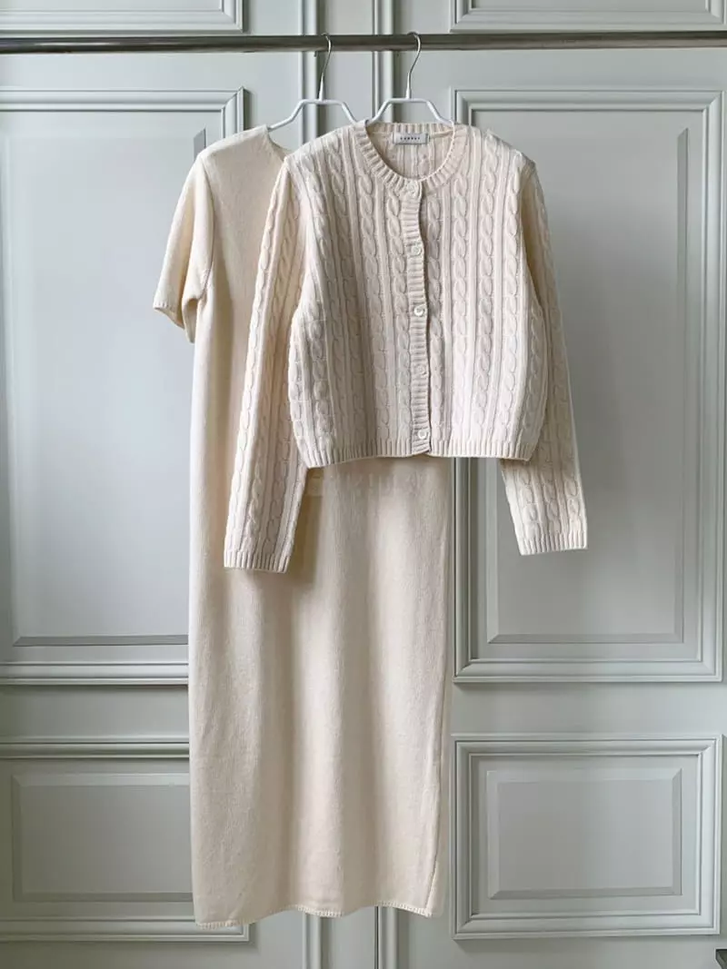 Ff - Korean Women Fashion - #vintagekidsstyle - Omov Twist Cardigan - 9