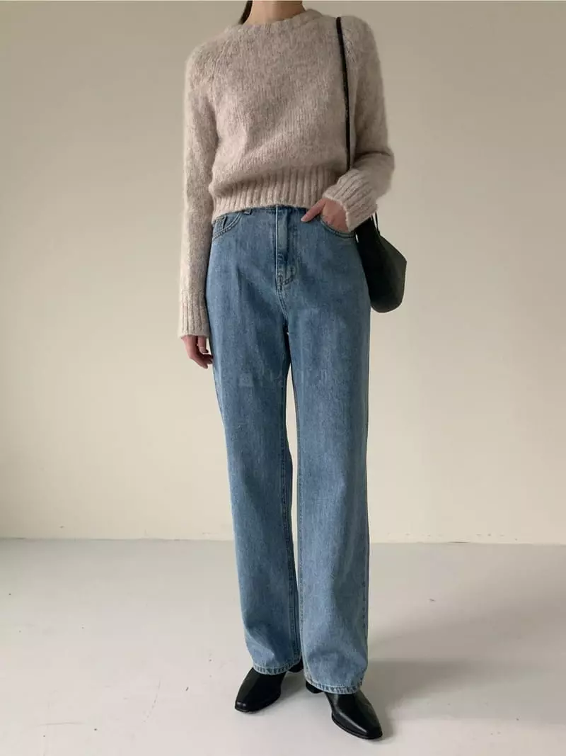 Ff - Korean Women Fashion - #vintagekidsstyle - Nev Jeans - 2