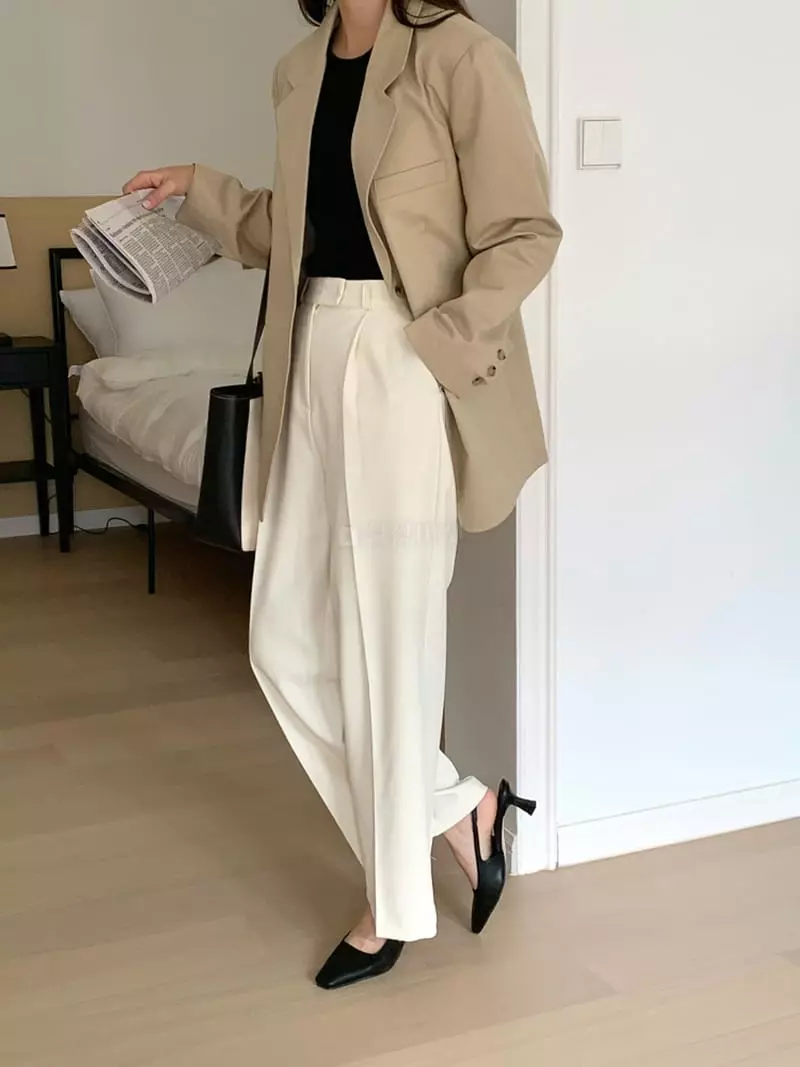Ff - Korean Women Fashion - #vintagekidsstyle - Classic Pants