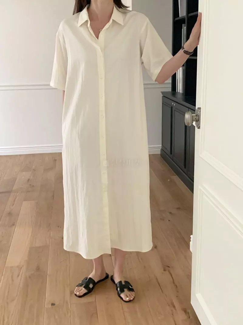 Ff - Korean Women Fashion - #womensfashion - With Belt One-piece - 5