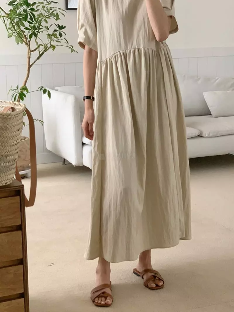 Ff - Korean Women Fashion - #momslook - Amel Loose One-piece - 4
