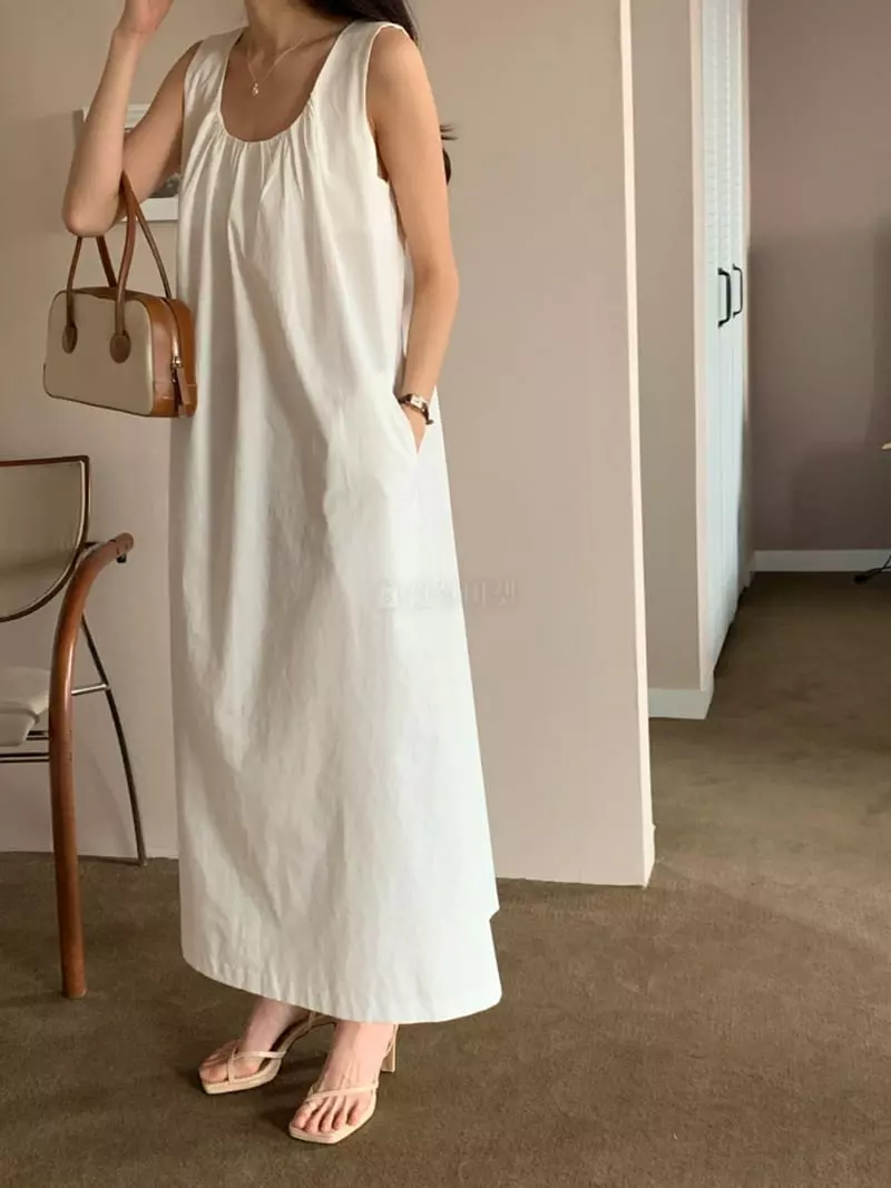 Ff - Korean Women Fashion - #womensfashion - Sure Linen One-piece - 12
