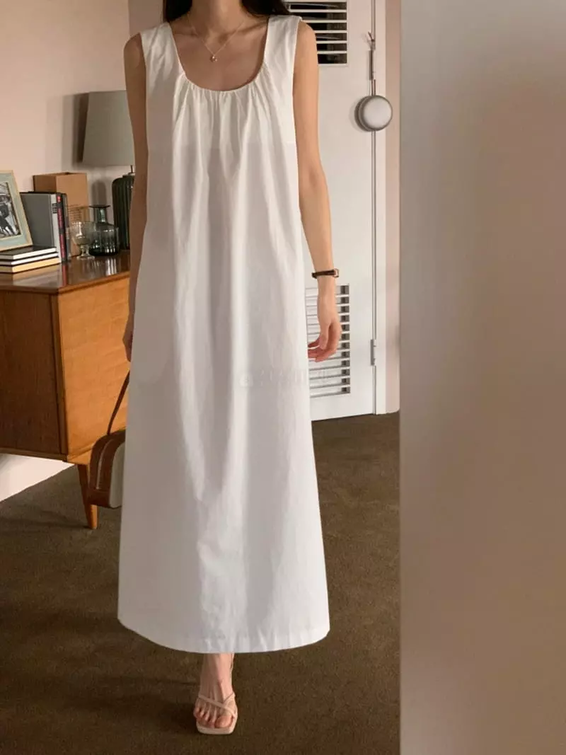Ff - Korean Women Fashion - #womensfashion - Sure Linen One-piece - 2