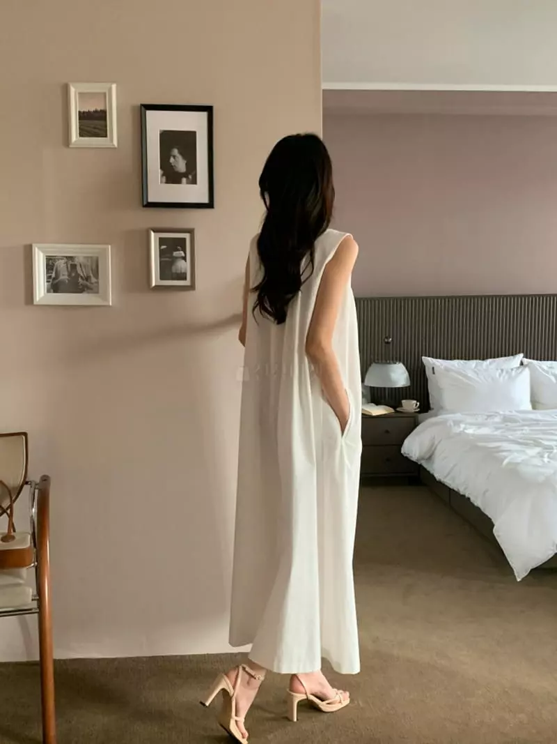 Ff - Korean Women Fashion - #womensfashion - Sure Linen One-piece - 8