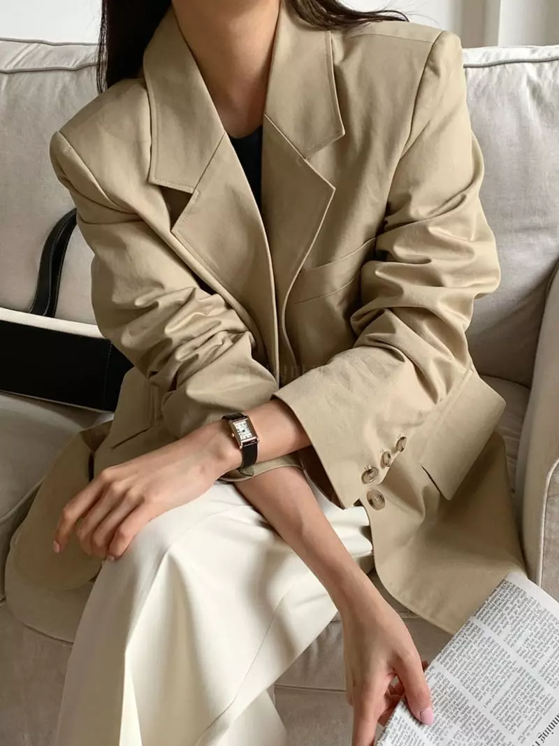 Ff - Korean Women Fashion - #womensfashion - Bow Jacket - 7