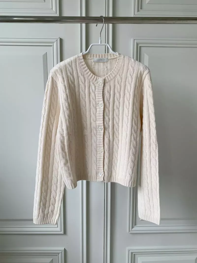 Ff - Korean Women Fashion - #womensfashion - Omov Twist Cardigan - 3