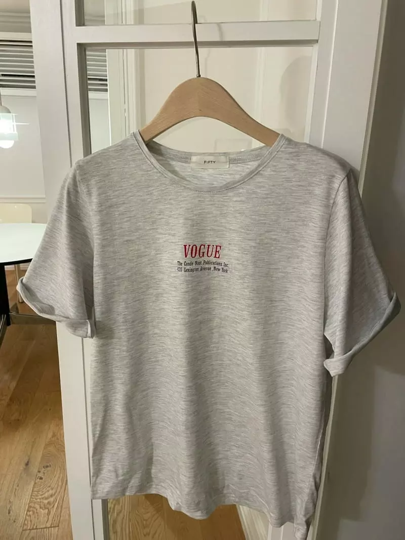 Fifty - Korean Women Fashion - #momslook - Borgur Tee - 2