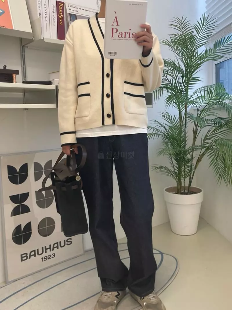 Fifty - Korean Women Fashion - #momslook - Color Cardigan - 5