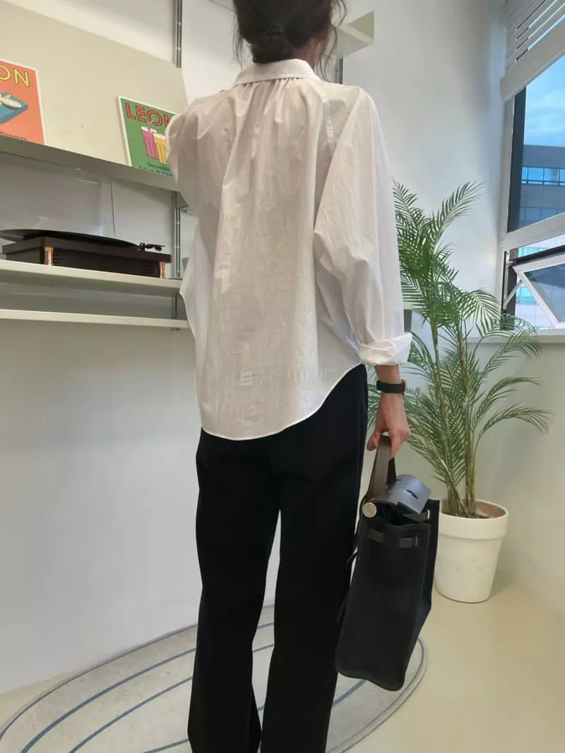 Fifty - Korean Women Fashion - #momslook - Byeing Blouse - 3
