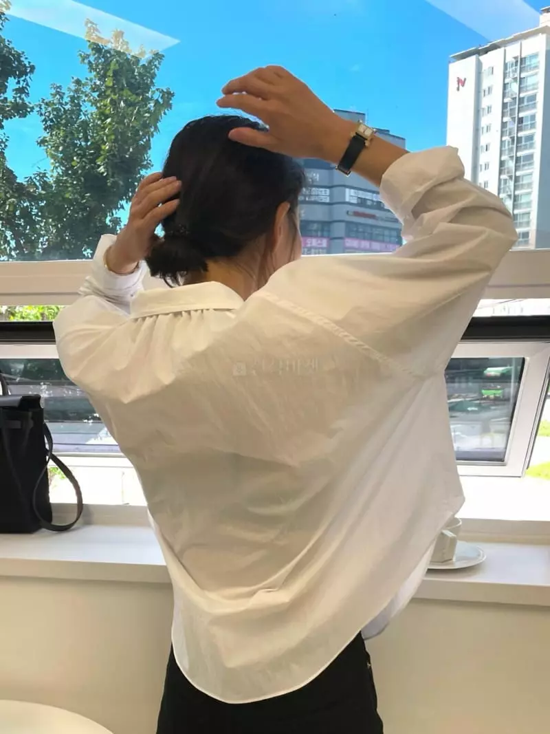 Fifty - Korean Women Fashion - #momslook - Byeing Blouse - 7