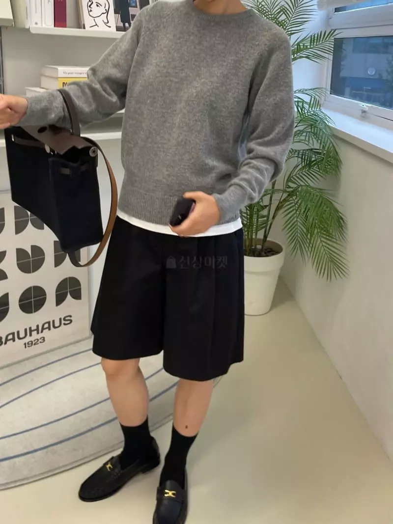 Fifty - Korean Women Fashion - #momslook - Color Knit Tee - 8