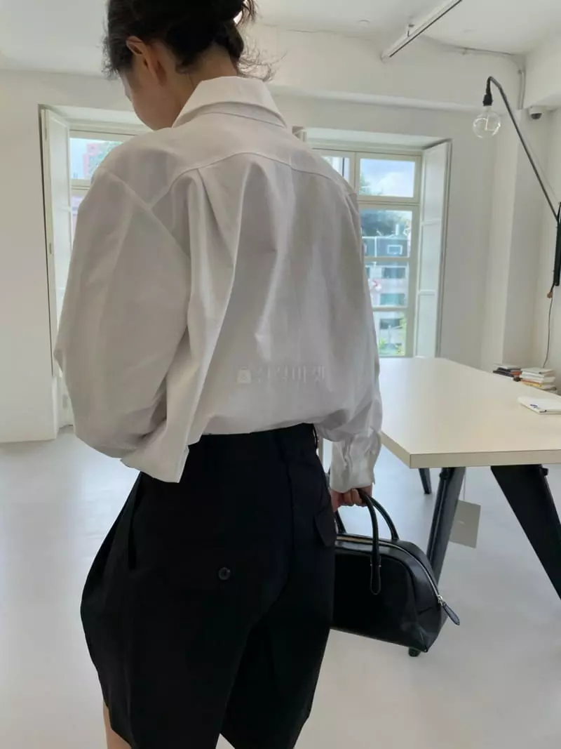 Fifty - Korean Women Fashion - #thelittlethings - Of Shirt - 4