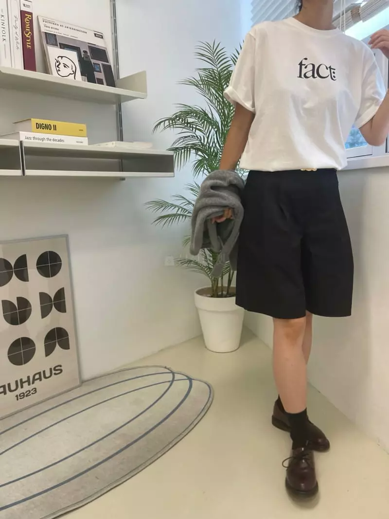 Fifty - Korean Women Fashion - #vintagekidsstyle - Fack Tee - 4