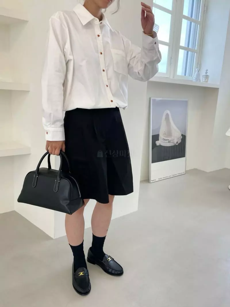 Fifty - Korean Women Fashion - #thatsdarling - Of Shirt - 2