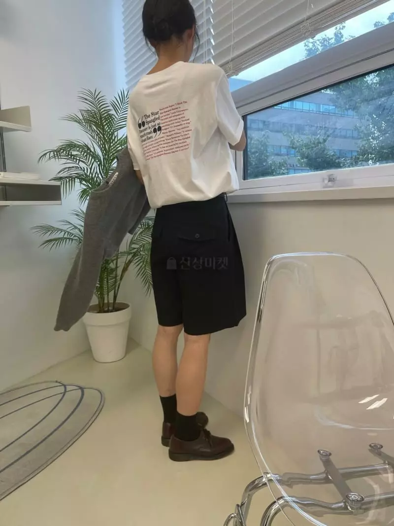 Fifty - Korean Women Fashion - #vintageinspired - Fack Tee - 2