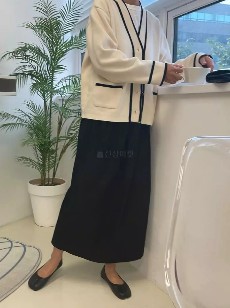 Fifty - Korean Women Fashion - #womensfashion - Color Cardigan - 2