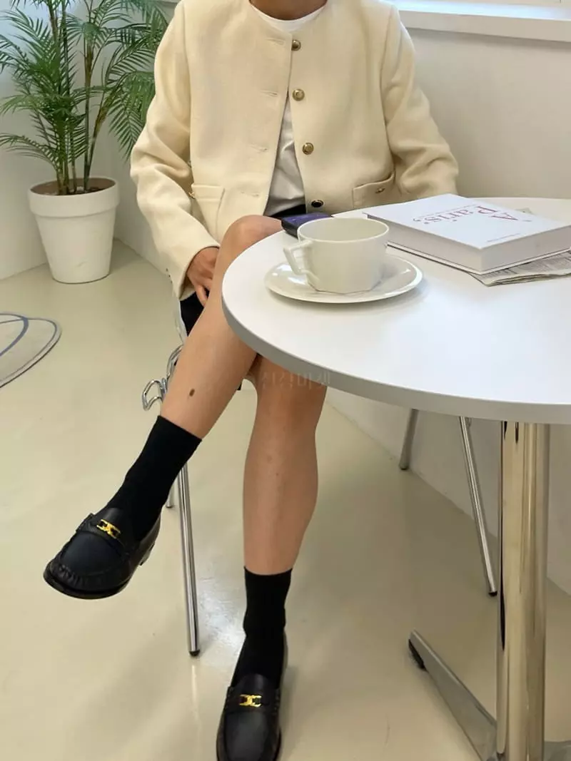 Fifty - Korean Women Fashion - #momslook - Knitted Jacket - 4