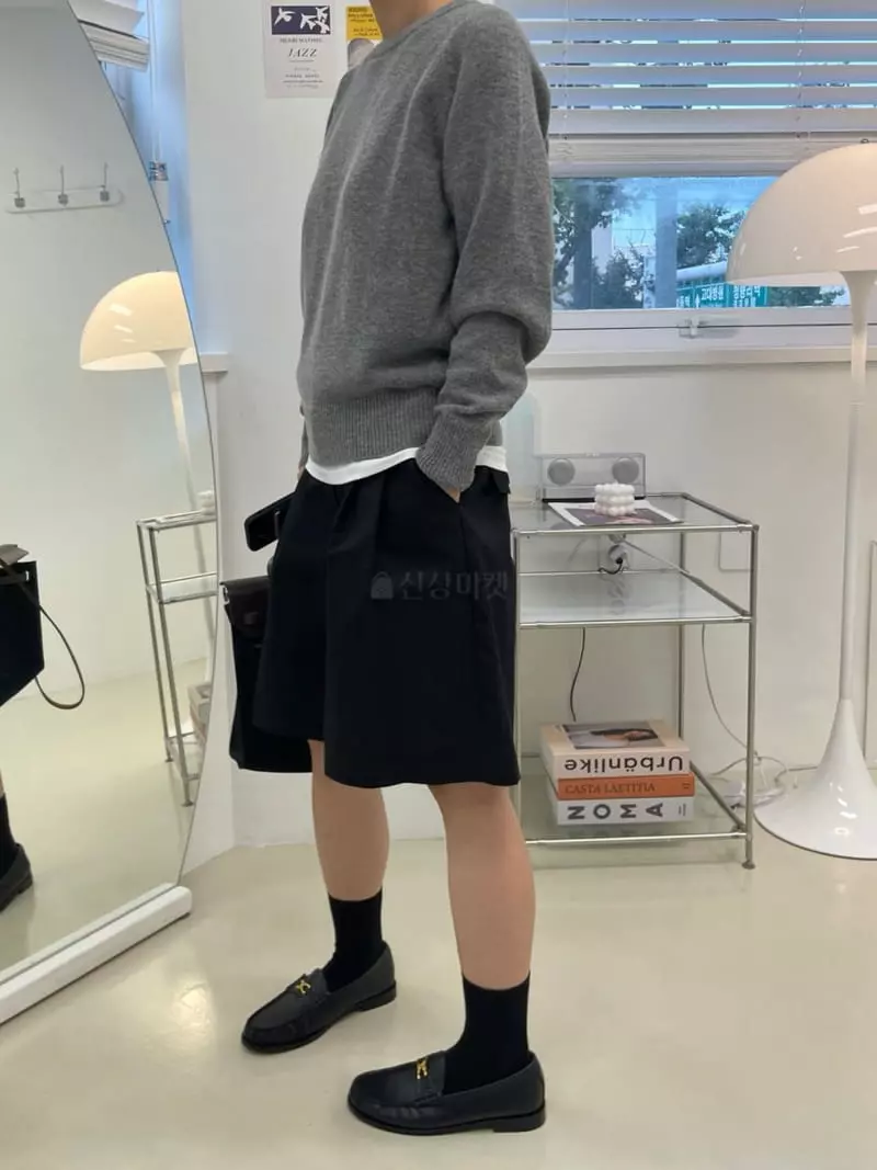 Fifty - Korean Women Fashion - #womensfashion - Color Knit Tee - 7