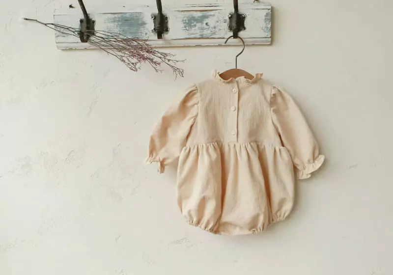 Flo - Korean Baby Fashion - #babyboutiqueclothing - Monen Bebe Bodysuit - 5