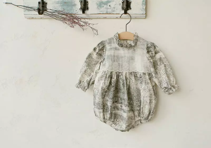 Flo - Korean Baby Fashion - #onlinebabyshop - Diel Bebe Bodysuit - 3