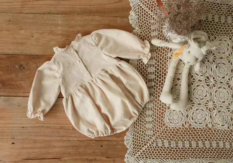 Flo - Korean Baby Fashion - #onlinebabyshop - Monen Bebe Bodysuit - 2